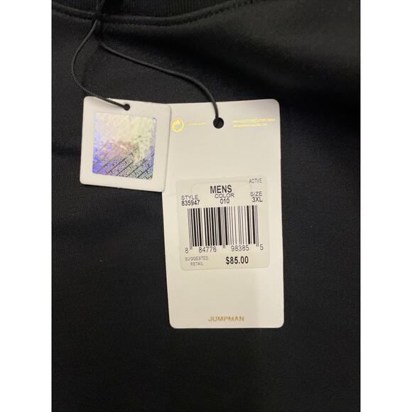 Air Jordan Mens T Shirt Black Size 3XL - Picture 5 of 6